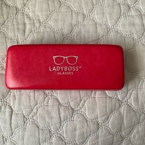 Ladyboss glasses case 🍒🍀🍒🍀